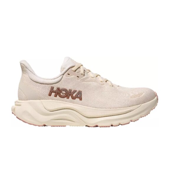 [Alexis Shop's] Women's Arahi 8 Hoka Sneaker - White/Rose Gold
